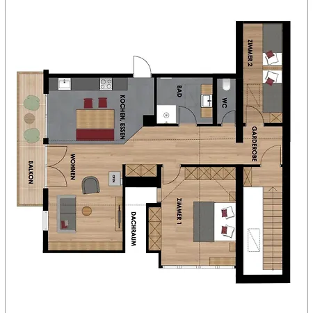 Appartement Wegrainhof