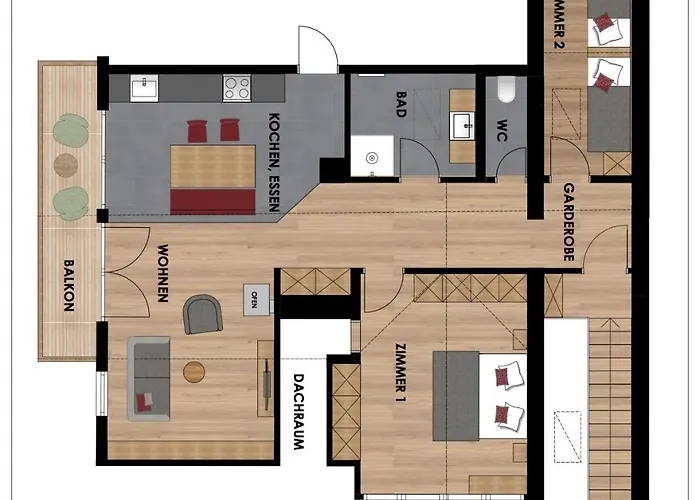 Appartement Wegrainhof